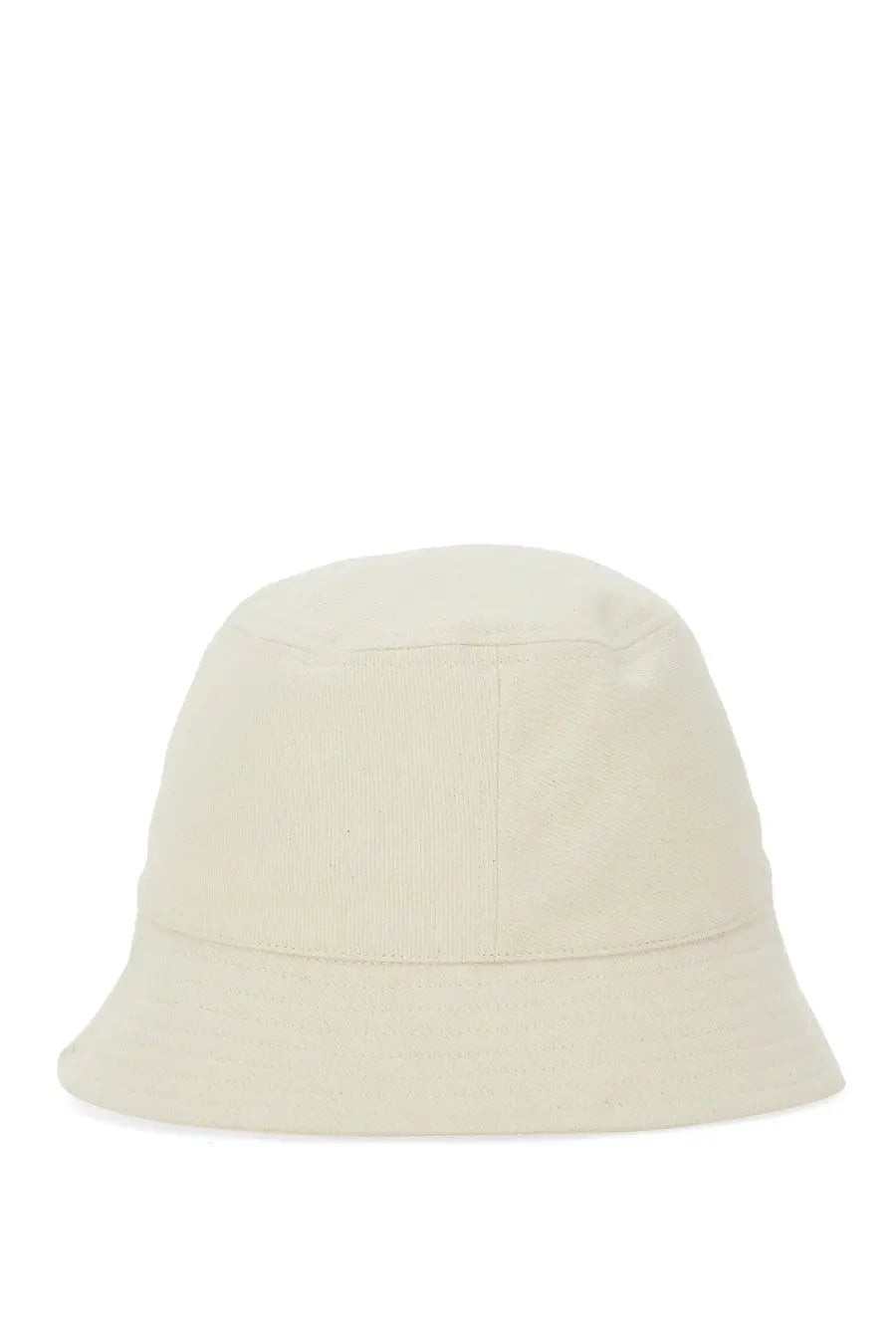 Isabel Marant men’s bucket hat Haley beige cream-colored canvas with soft textured fabric and subtle stitching details