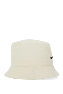 Isabel Marant men’s bucket hat Haley beige cream-colored with subtle black logo on the side in soft fabric
