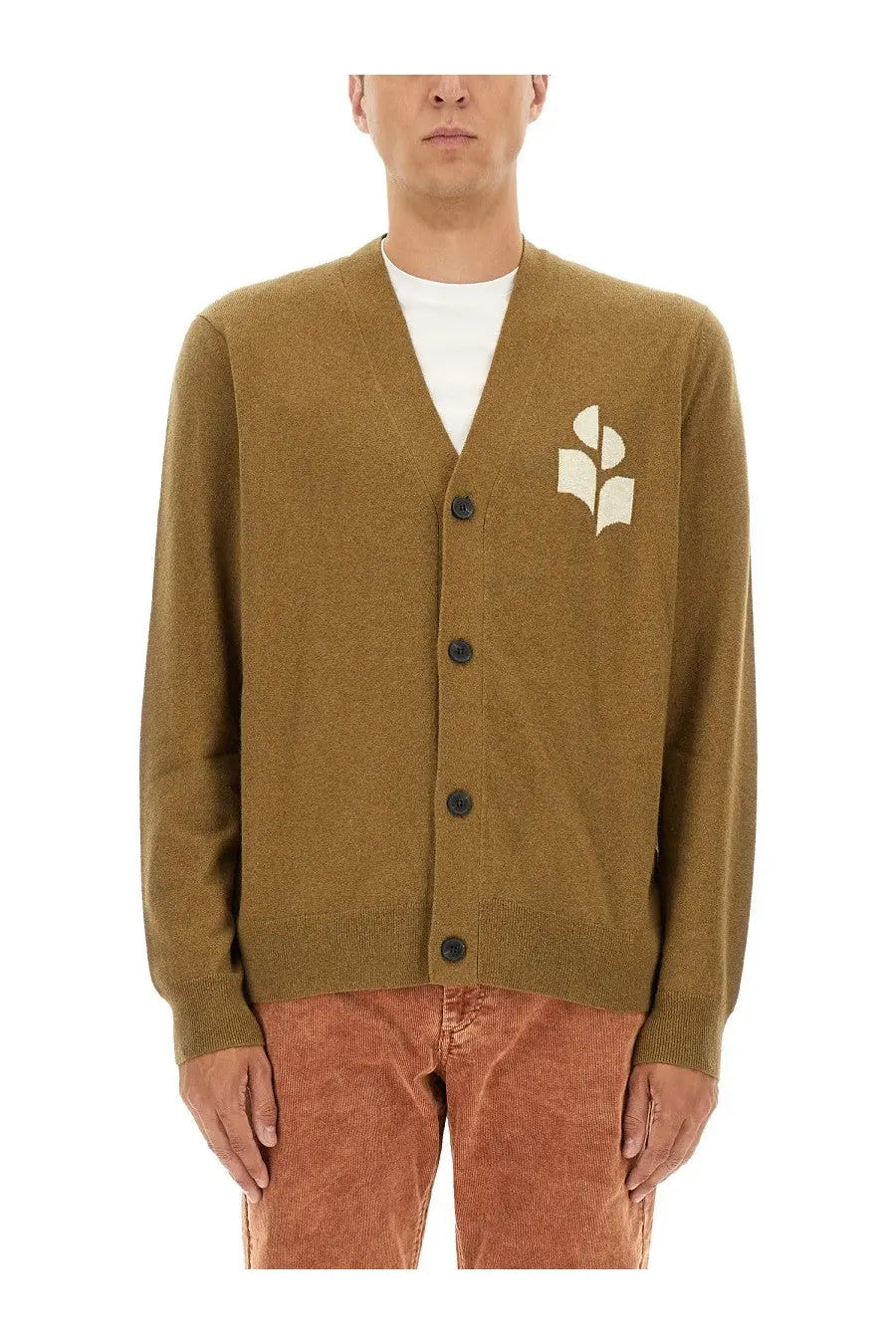 ISABEL MARANT Men's Cardigan Brown