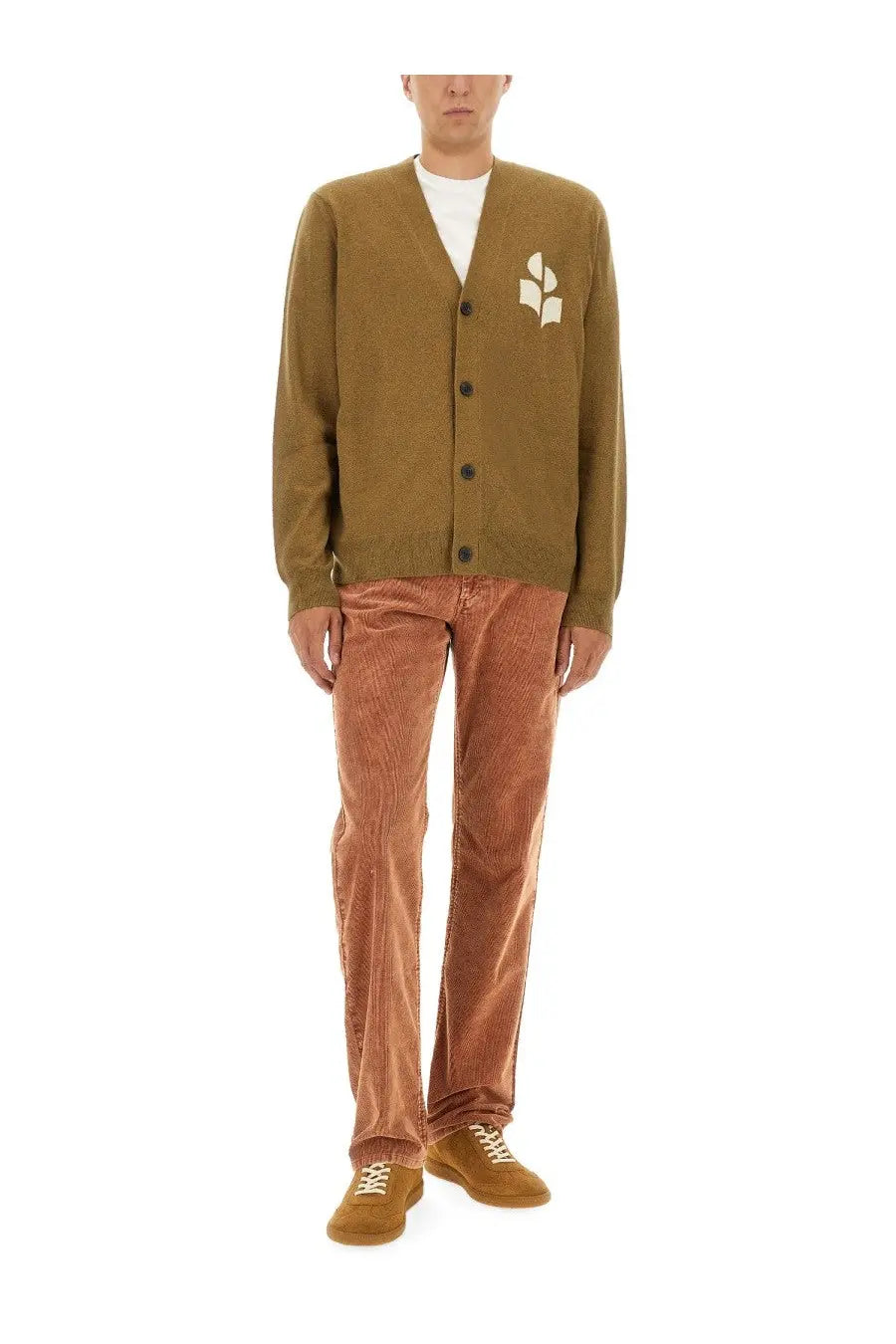 ISABEL MARANT Men's Cardigan Brown, view 2