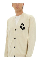 ISABEL MARANT Men's Cardigan White, view 4