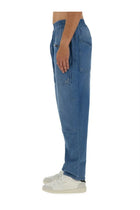 ISABEL MARANT Men's Cotton Pants Blue, view 3