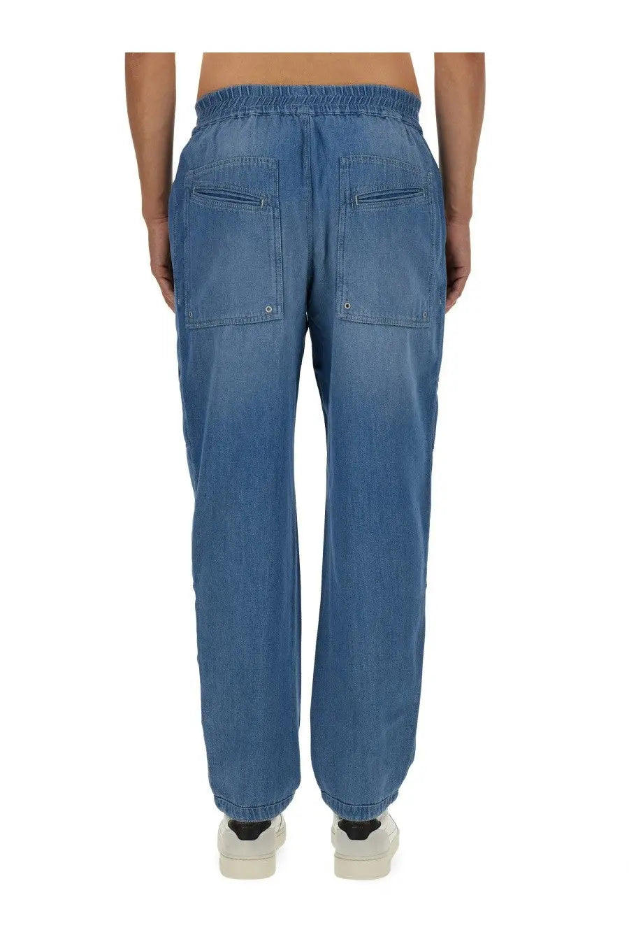 ISABEL MARANT Men's Cotton Pants Blue, view 4