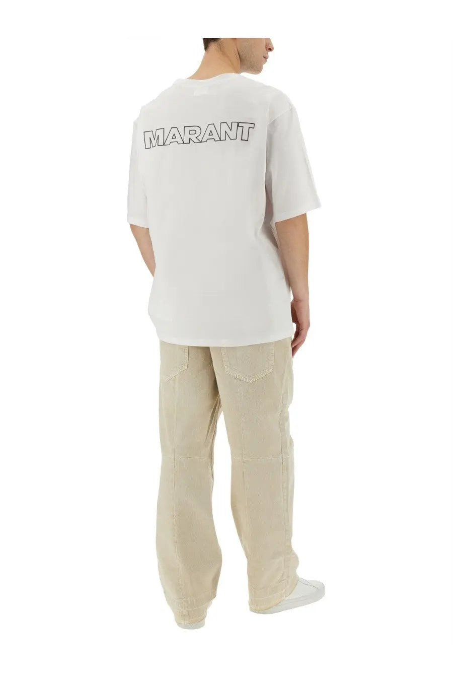 ISABEL MARANT Men's Guizy Shirt White, view 2
