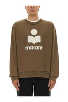 ISABEL MARANT Men's Mikoy Sweatshirt Brown