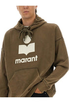 ISABEL MARANT Men's Miley Sweatshirt Brown, view 4