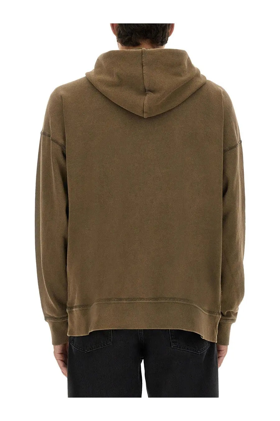 ISABEL MARANT Men's Miley Sweatshirt Brown, view 3