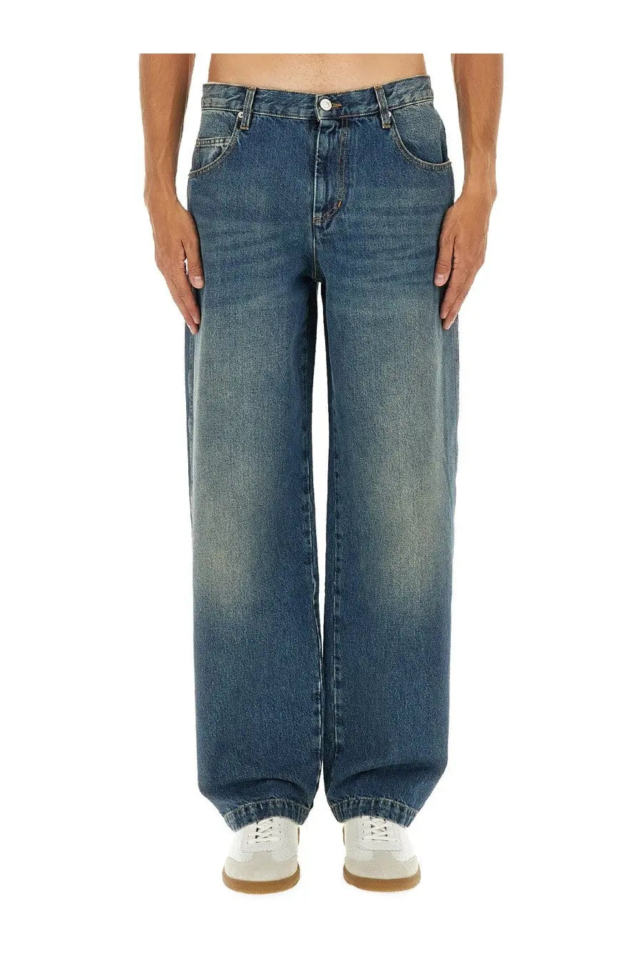ISABEL MARANT Men's Pants Jorje Blue