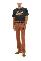 ISABEL MARANT Men's Pants Lewys Brown, view 2