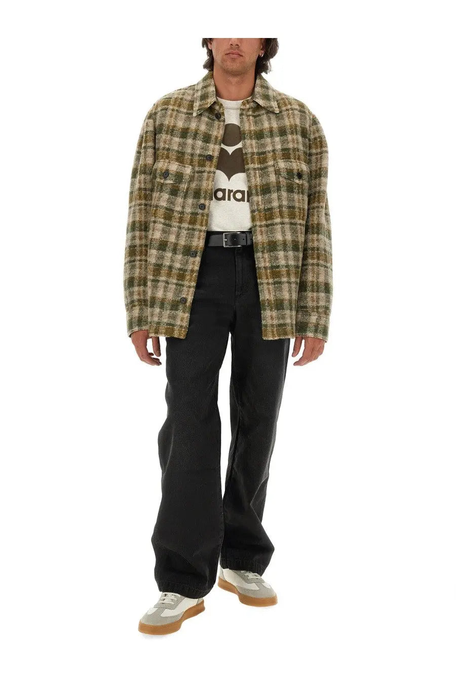 ISABEL MARANT Men's Shirt Kervon Multicolor, view 2
