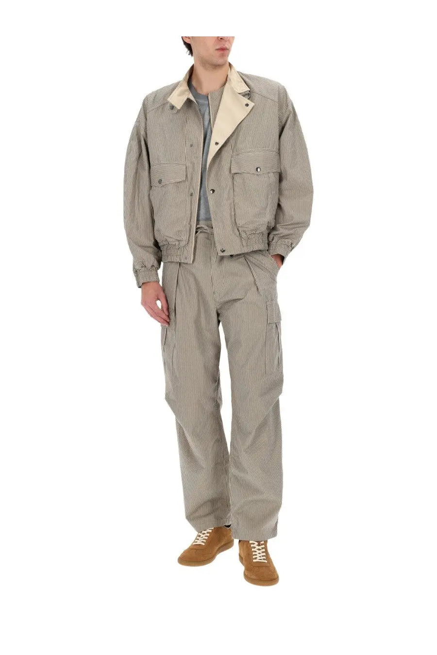 ISABEL MARANT Men's Short Jacket Beige, view 2