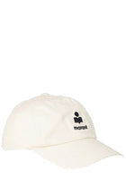 ISABEL MARANT Men's Tomas Baseball Cap White, view 3