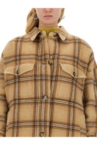 ISABEL MARANT Women's Coat Fontizia Beige, view 4