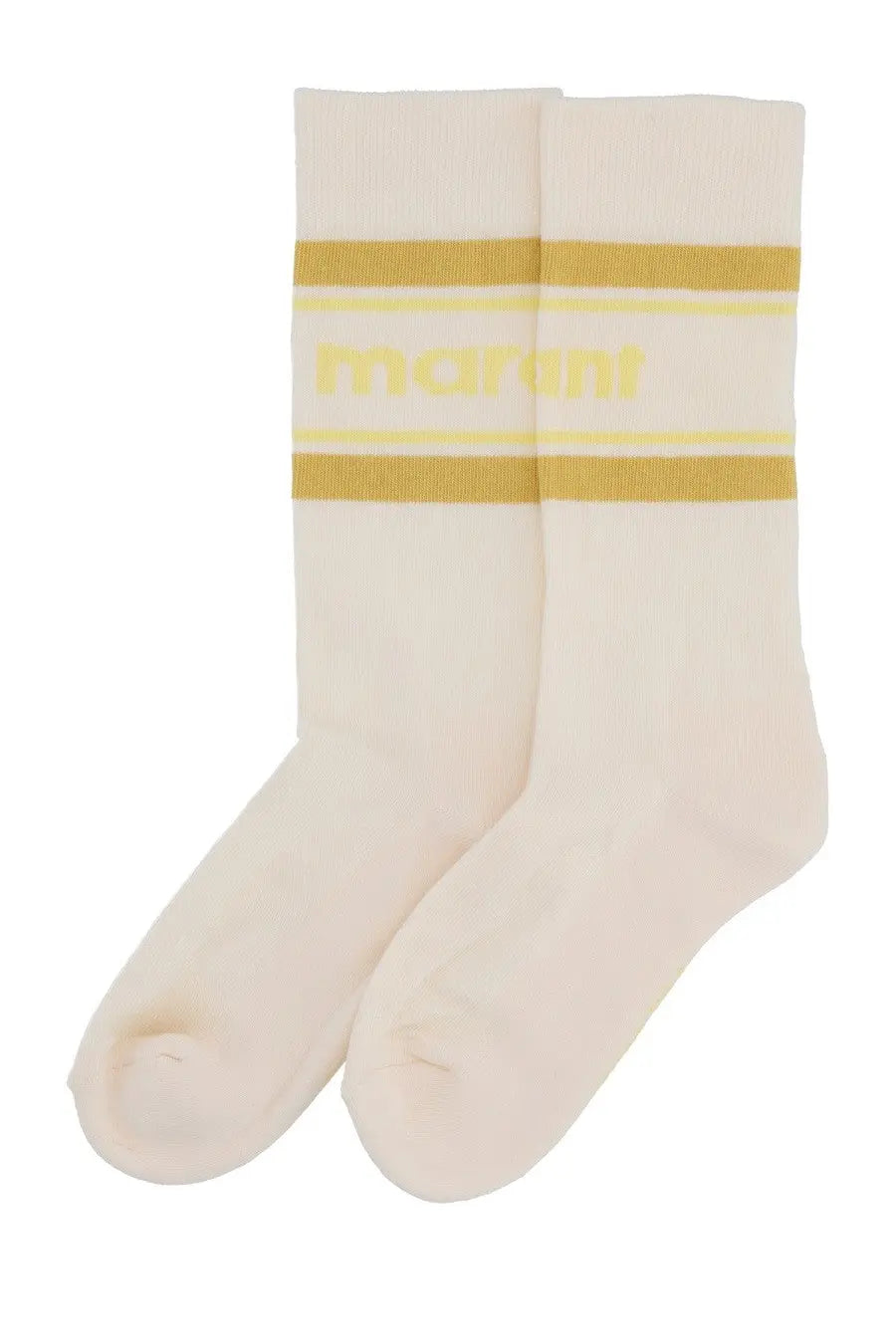 ISABEL MARANT Women's Dona Socks Yellow, view 2