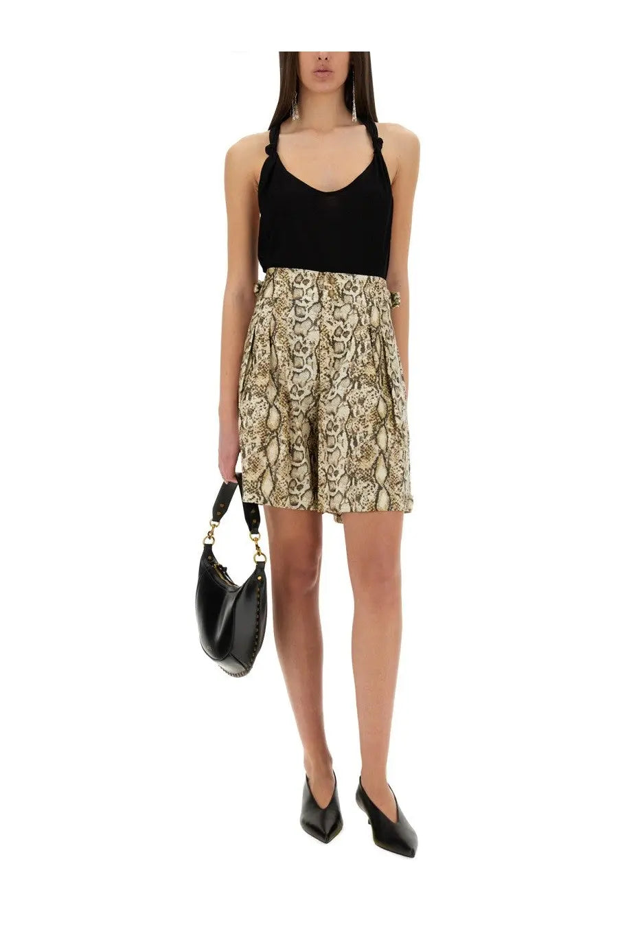 ISABEL MARANT Women's Felize Shorts Pattern, view 2