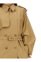 ISABEL MARANT Women's Freanne Trench Coat Beige, view 2