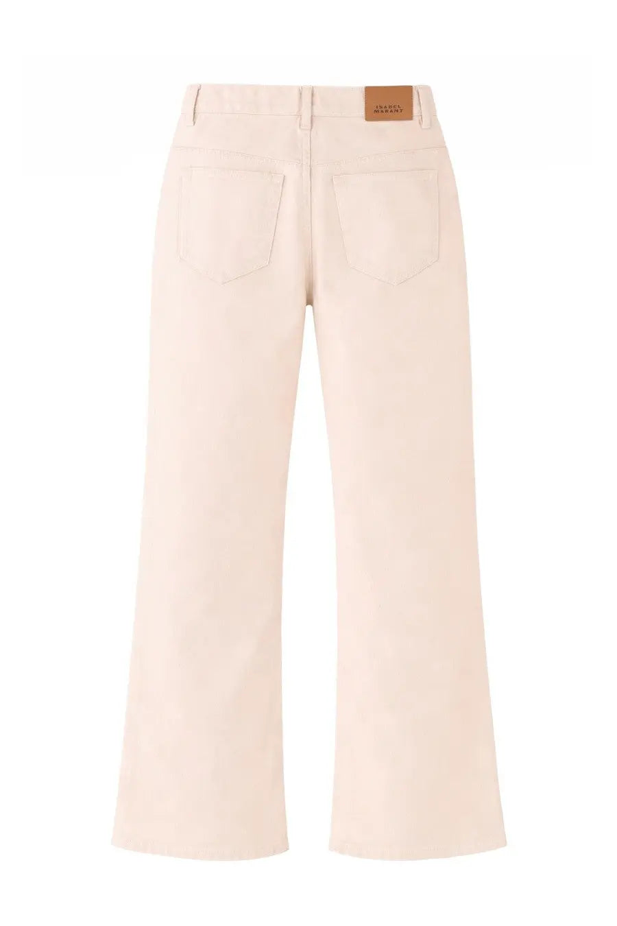 ISABEL MARANT Women's Jeans Belvira Beige, view 3