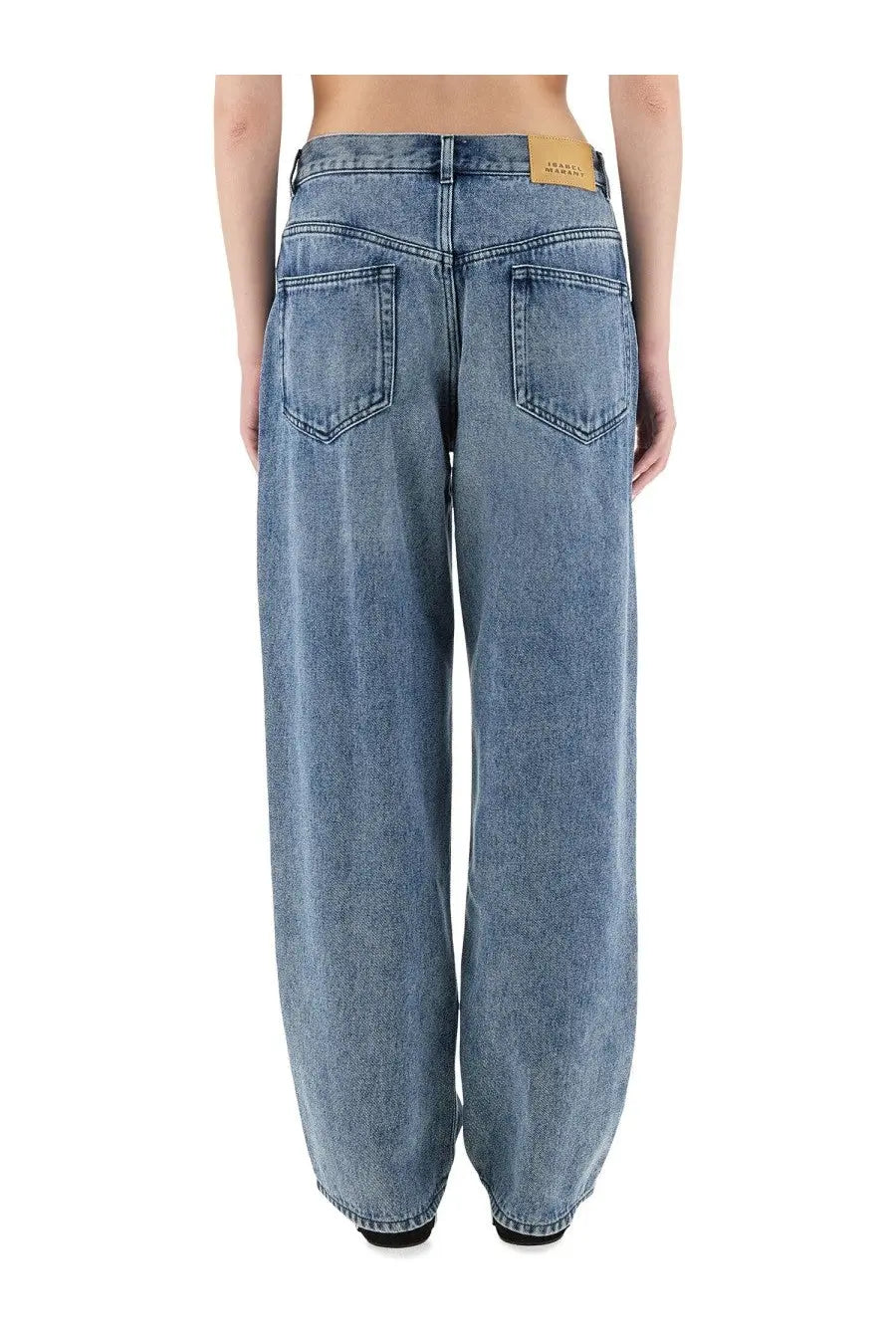 ISABEL MARANT Women's Jeans Jenny Blue, view 3