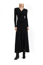 ISABEL MARANT Women's Nejima Long Dress Black, view 2