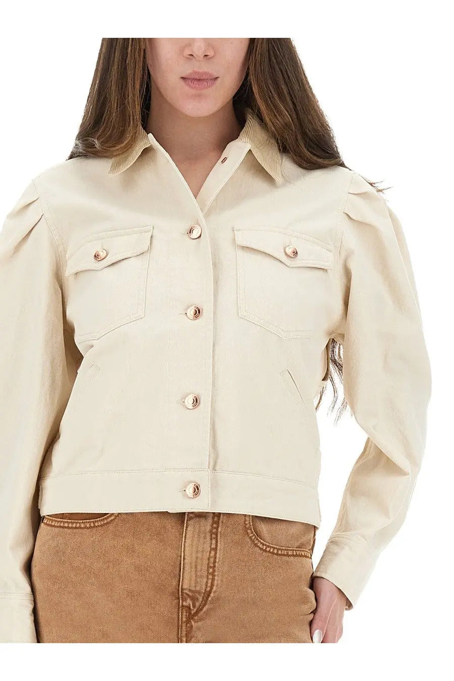 ISABEL MARANT Women's Nolinea Jacket Beige, view 4
