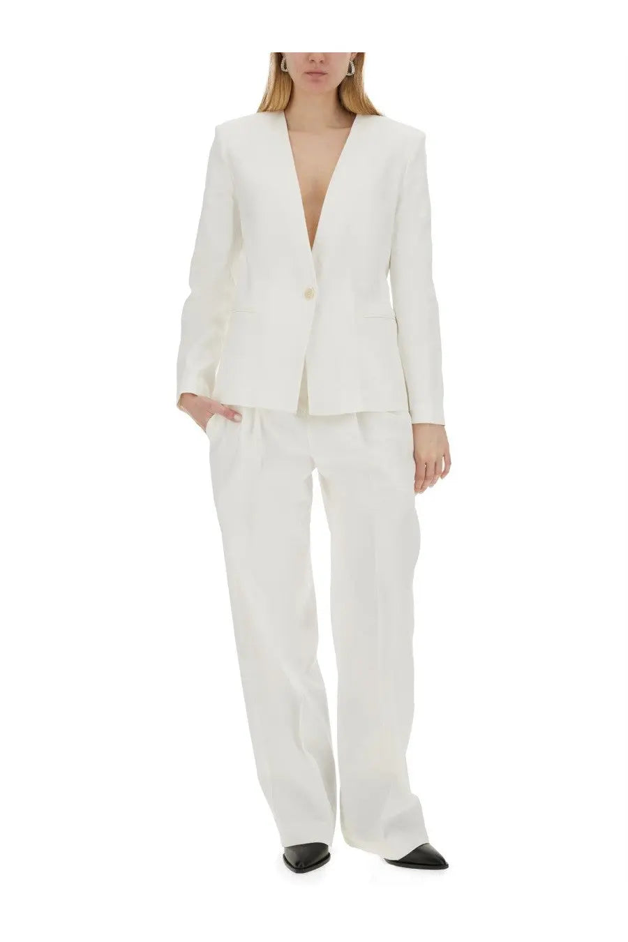 ISABEL MARANT Women's Pants Staya White, view 2
