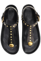 ISABEL MARANT Women's Sandal Enore Black, view 5