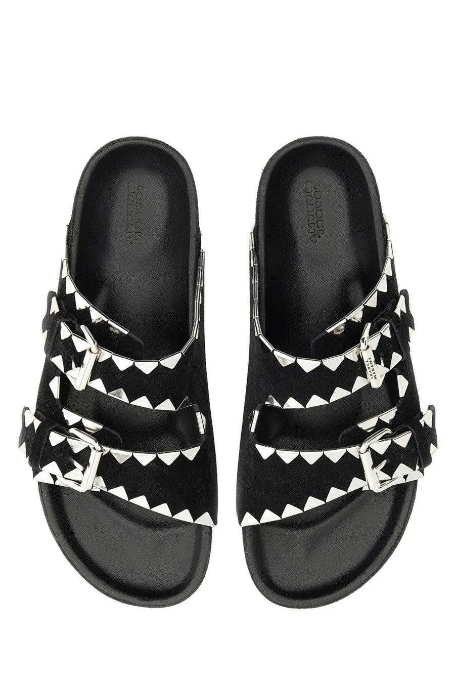 ISABEL MARANT Women's Sandal Lennyo Black, view 3