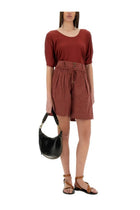 ISABEL MARANT Women's Shorts Ingrid Red, view 2