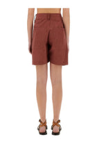 ISABEL MARANT Women's Shorts Ingrid Red, view 3