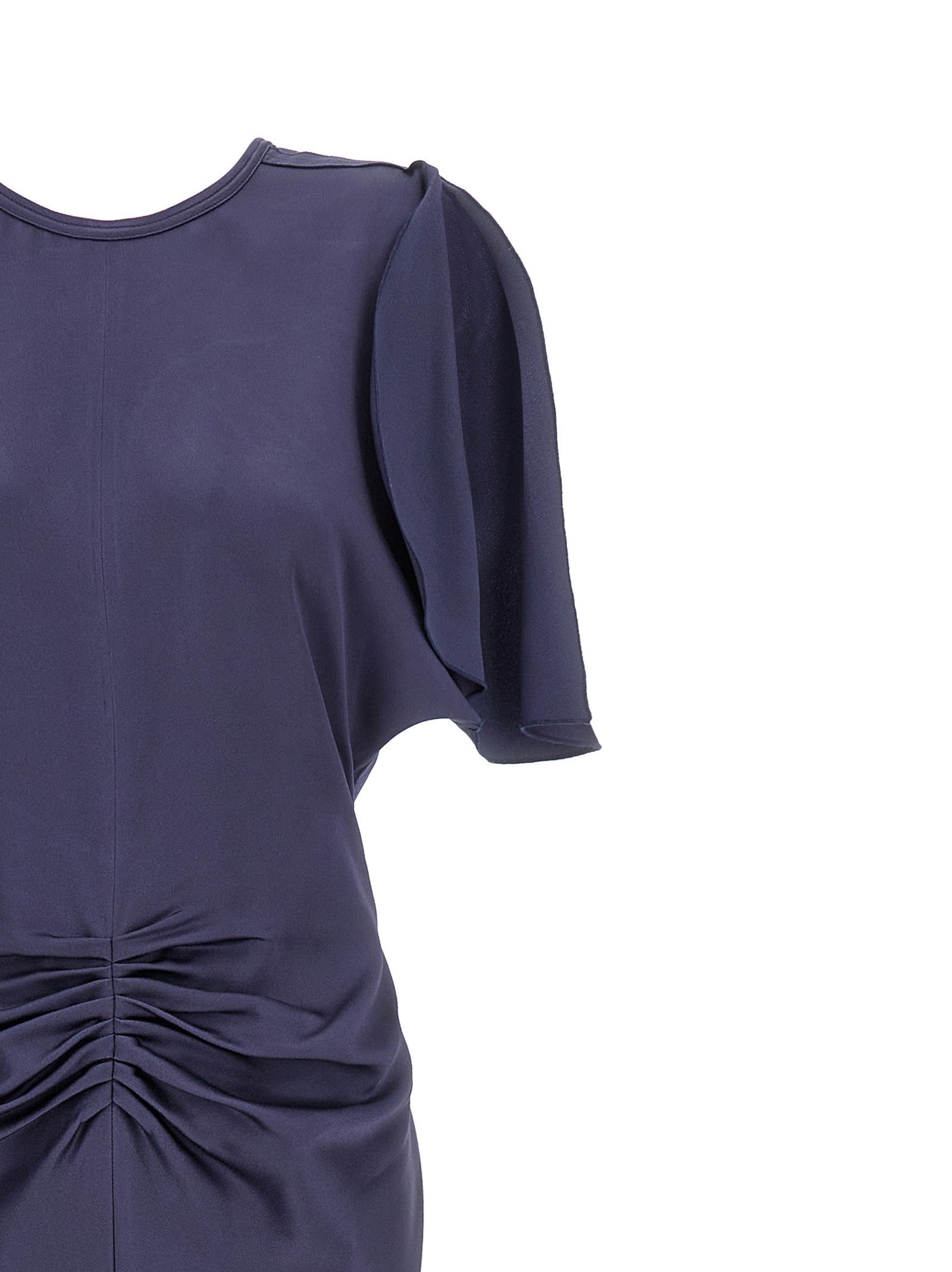 Victoria Beckham Isabella Dress Purple