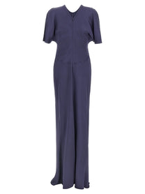 Victoria Beckham Isabella Dress Purple