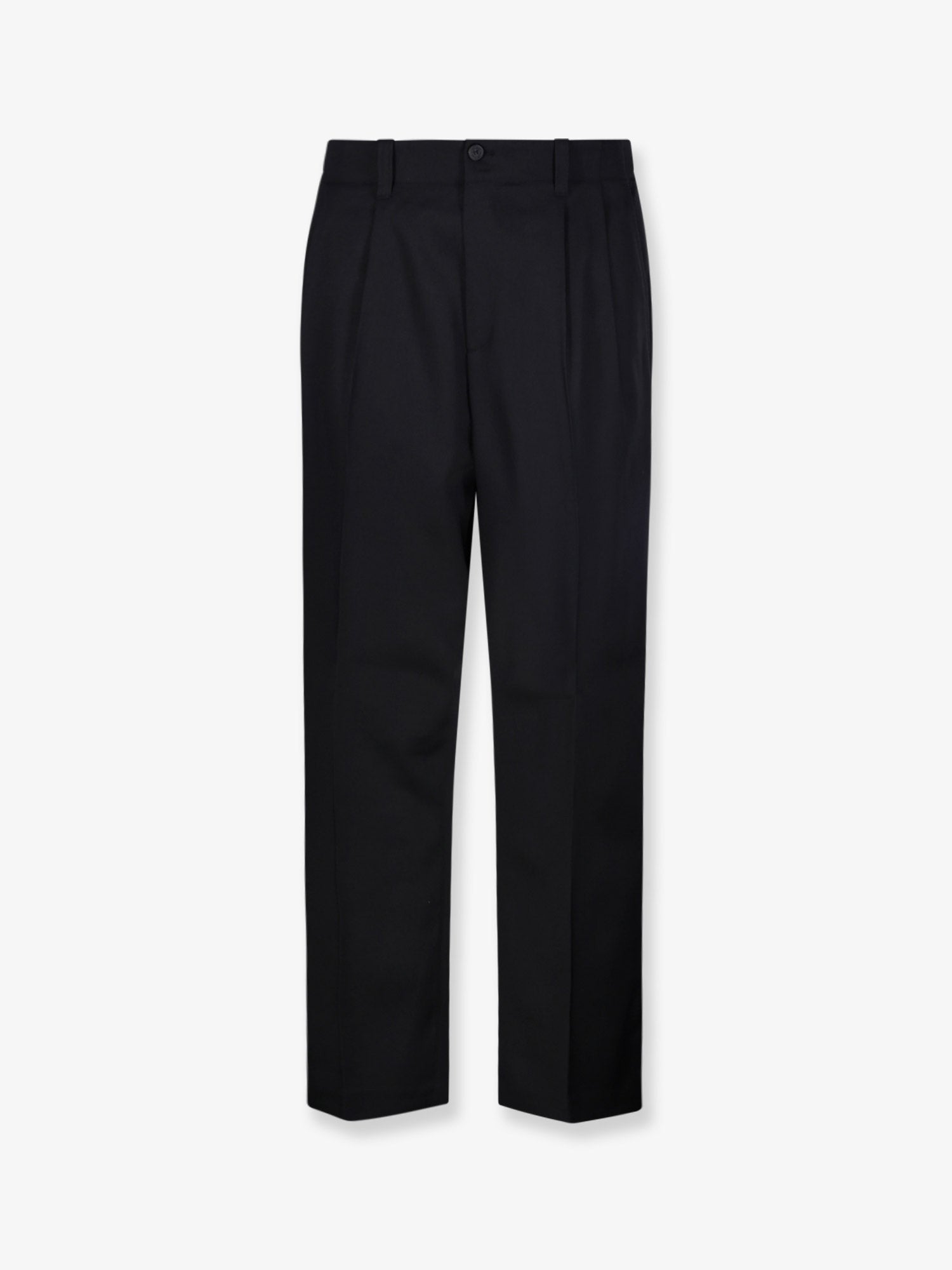Golden Goose Men's Isiah Virgin Wool Trousers Black