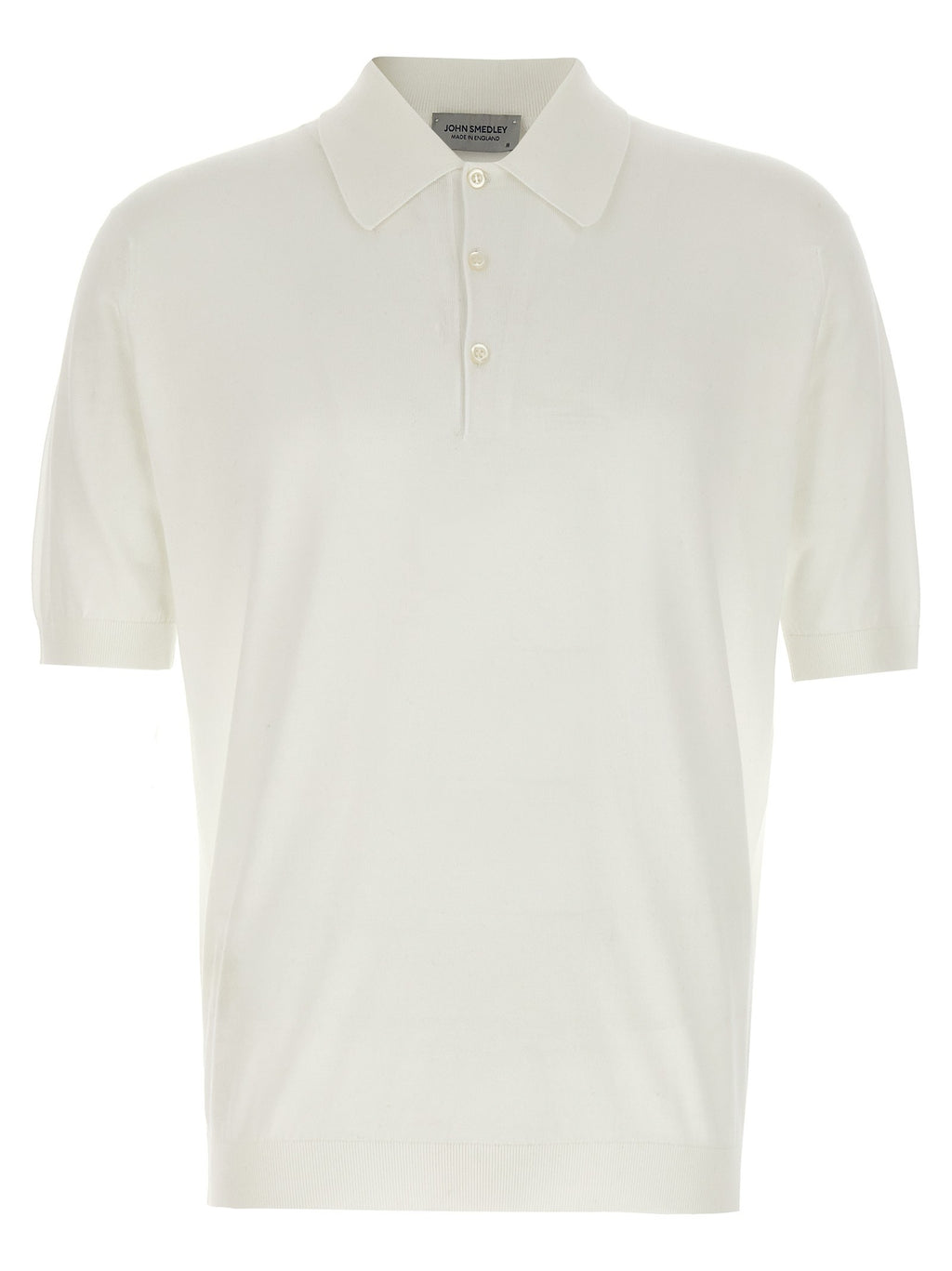 John Smedley Isis Polo Shirt White