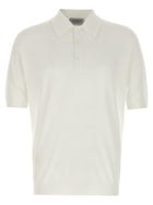 John Smedley Isis Polo Shirt White