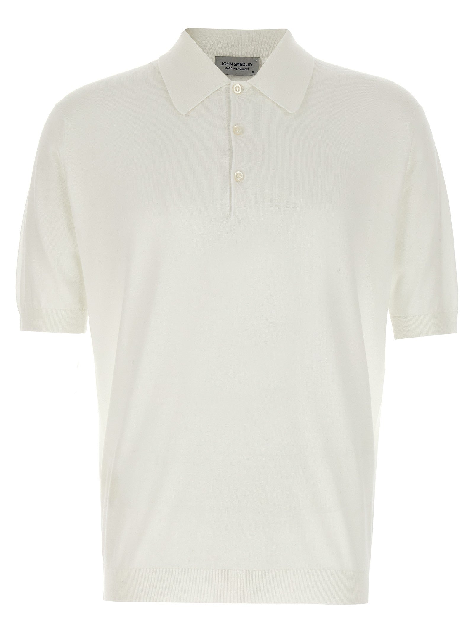John Smedley Isis Polo Shirt White