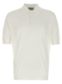 John Smedley Isis Polo Shirt White