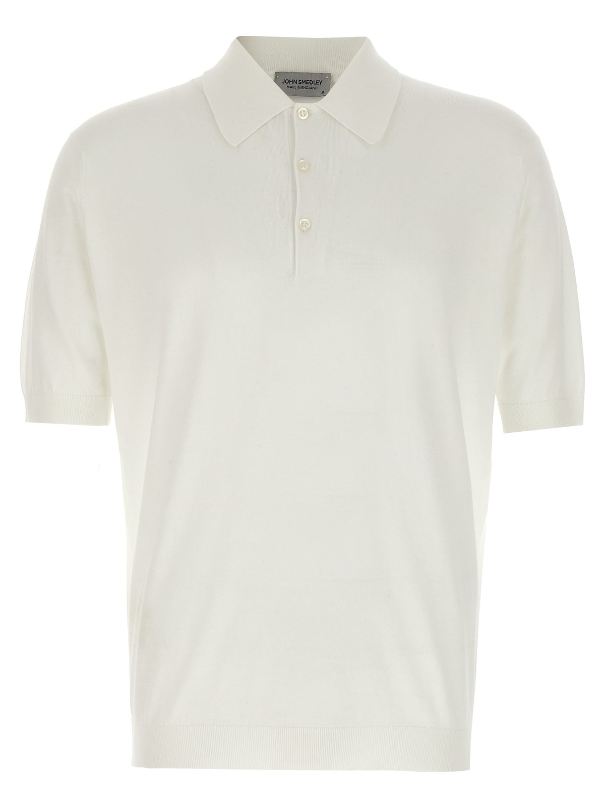 John Smedley Isis Polo Shirt White