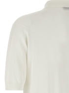 John Smedley Isis Polo Shirt White, view 4