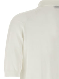 John Smedley Isis Polo Shirt White