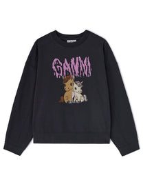 Ganni Women's Islands Sweatshirt Grey