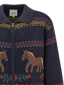 FOUND Isles Cardigan Blue