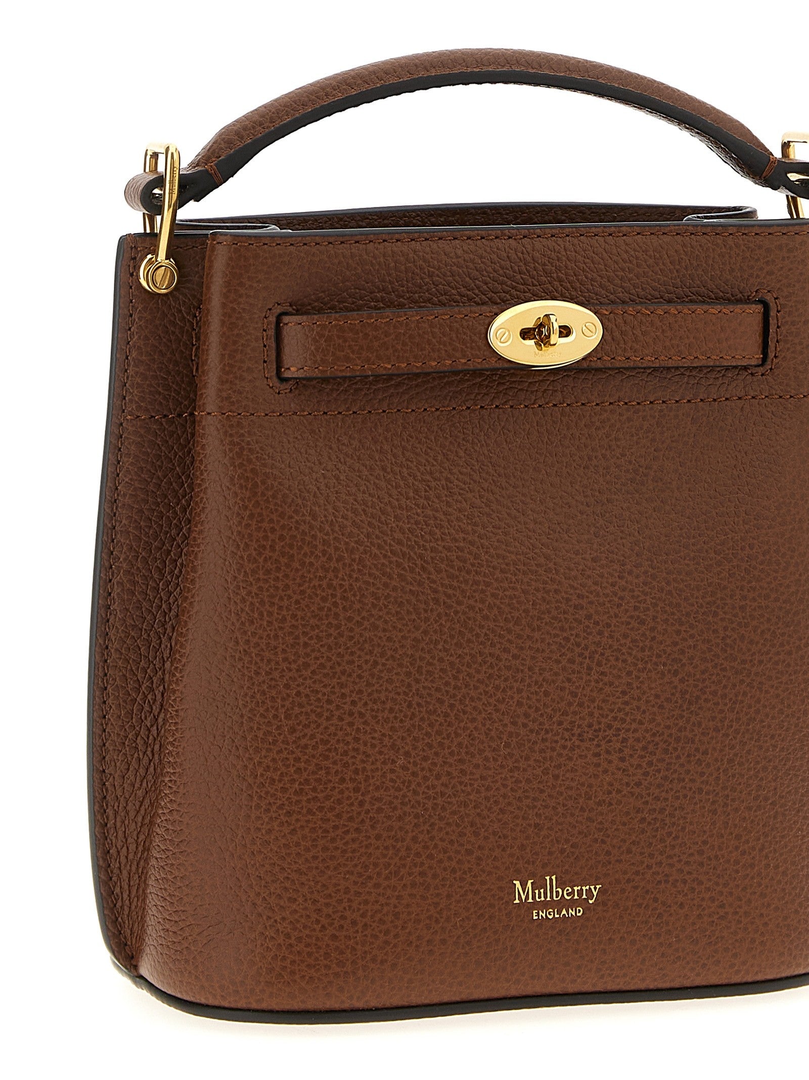 Mulberry Islington Mini Bucket Bag Brown