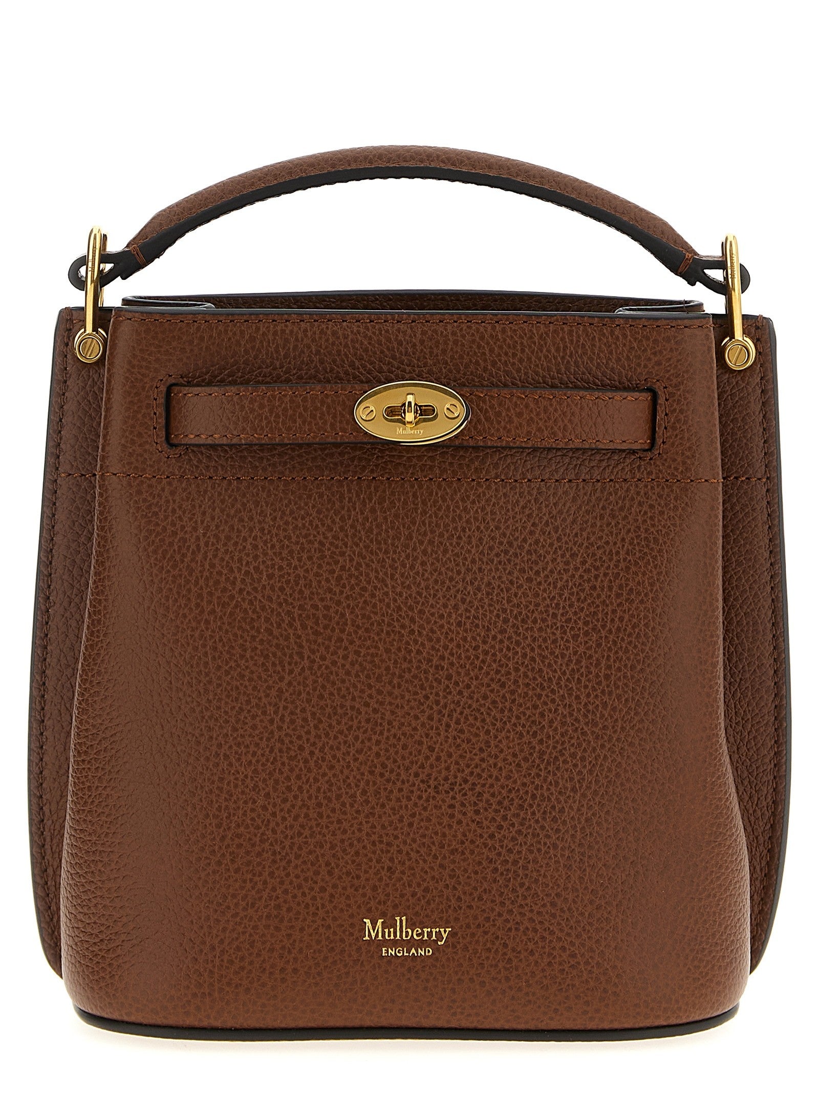 Mulberry Islington Mini Bucket Bag Brown