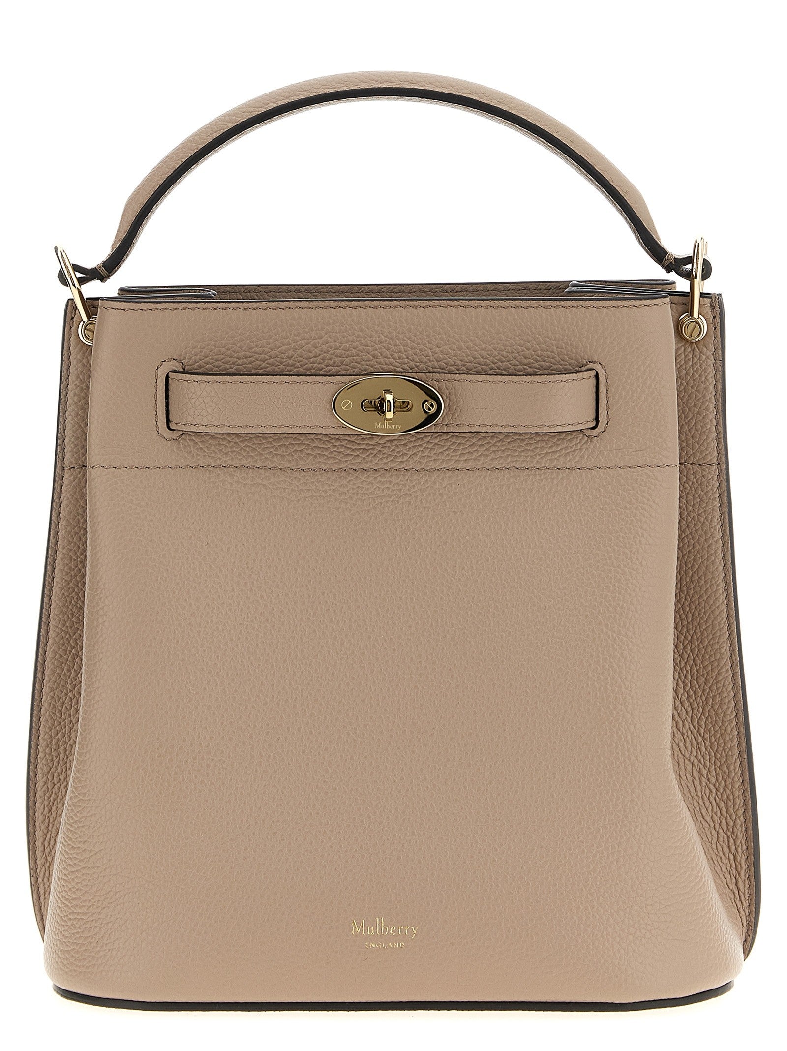 Mulberry Islington Small Bucket Bag Grey