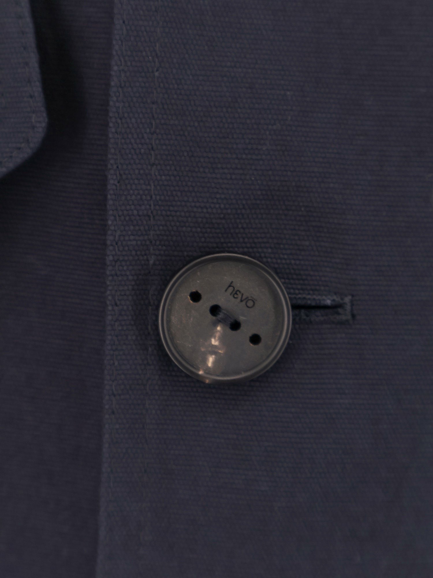 Hevo Men's Isola Di San Pietro Cotton Jacket Blue Hevo