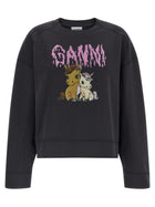 Ganni Isoli Sweatshirt Black