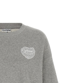 Ganni Isoli Sweatshirt Grey