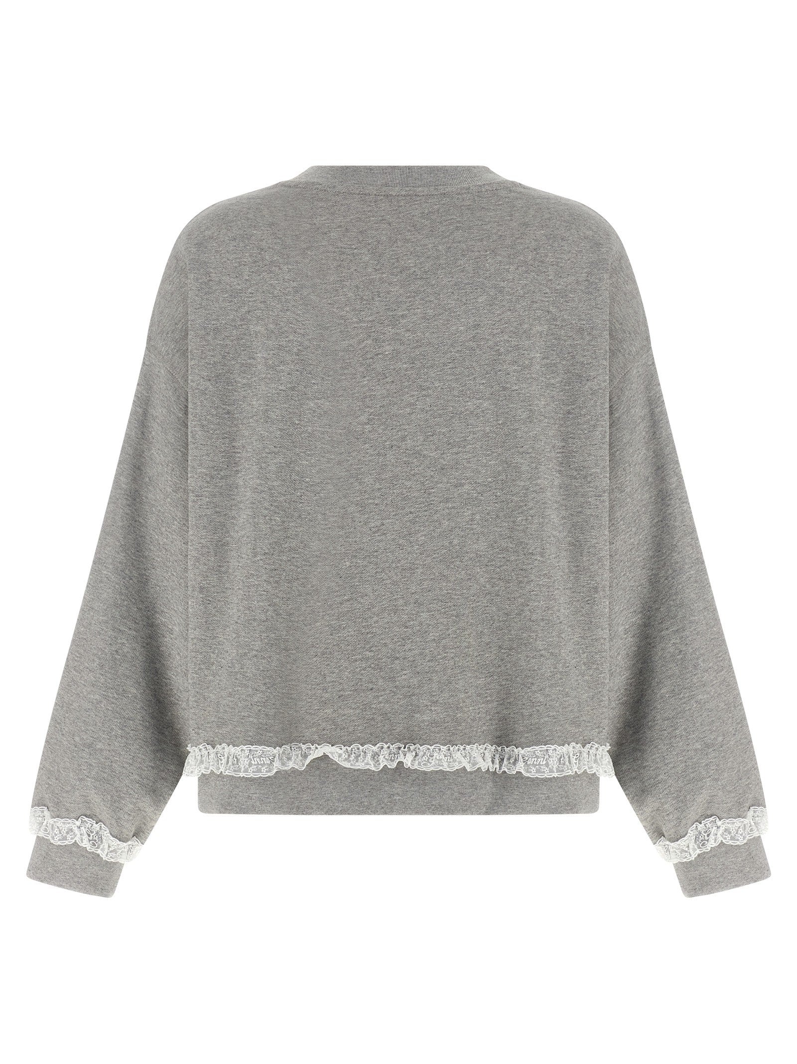 Ganni Isoli Sweatshirt Grey