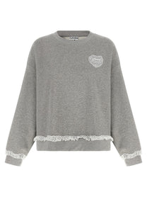 Ganni Isoli Sweatshirt Grey