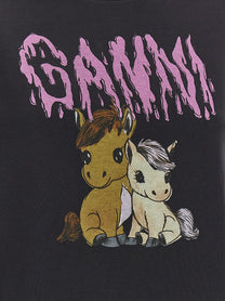 Ganni Isoli Sweatshirt Black